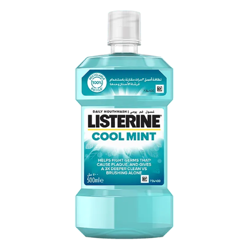 Listerine cool mint mouthwash