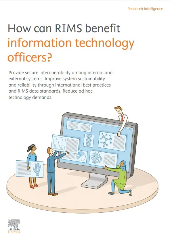 RIMS 如何使資訊技術官員受益 - 說明書封面圖片