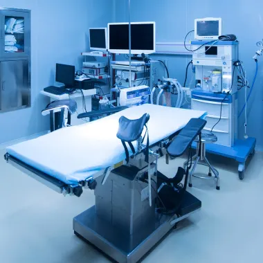 medical devices in an operating room