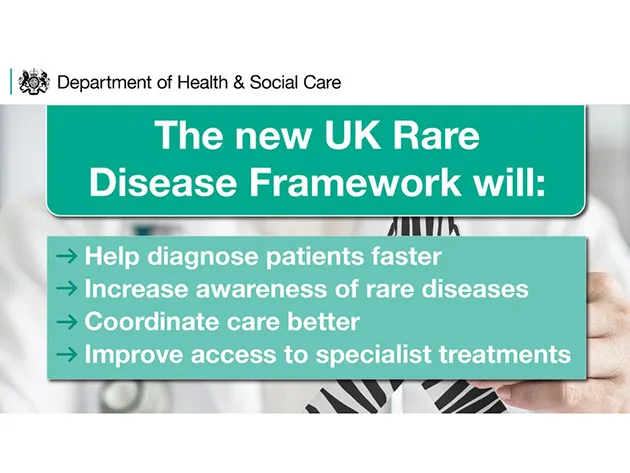 UK Department of Health and Social Care new Rare Disease Framework
