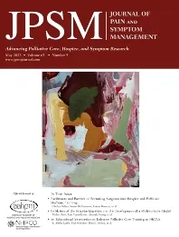 Sample cover of Journal of Pain