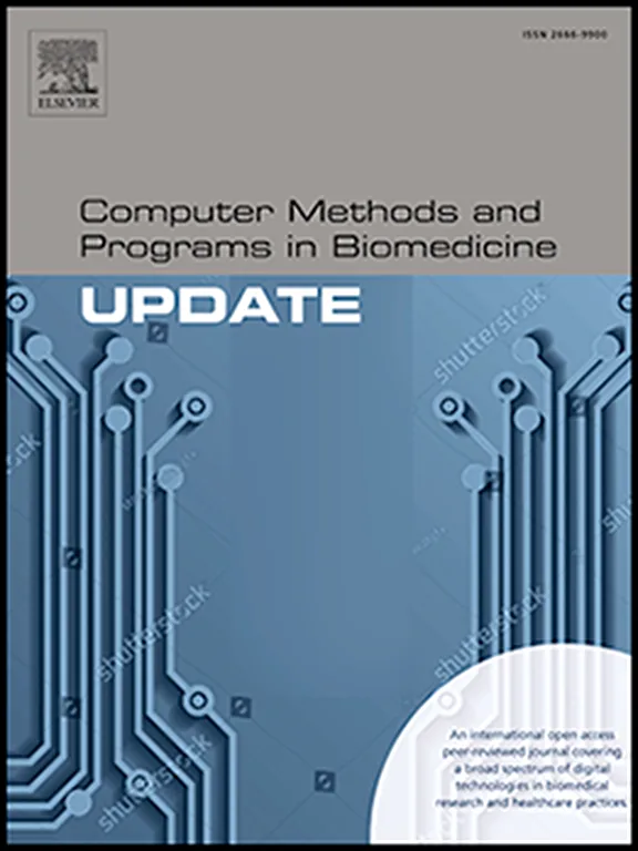 Computer Methods and Programs in Biomedicine Update cover