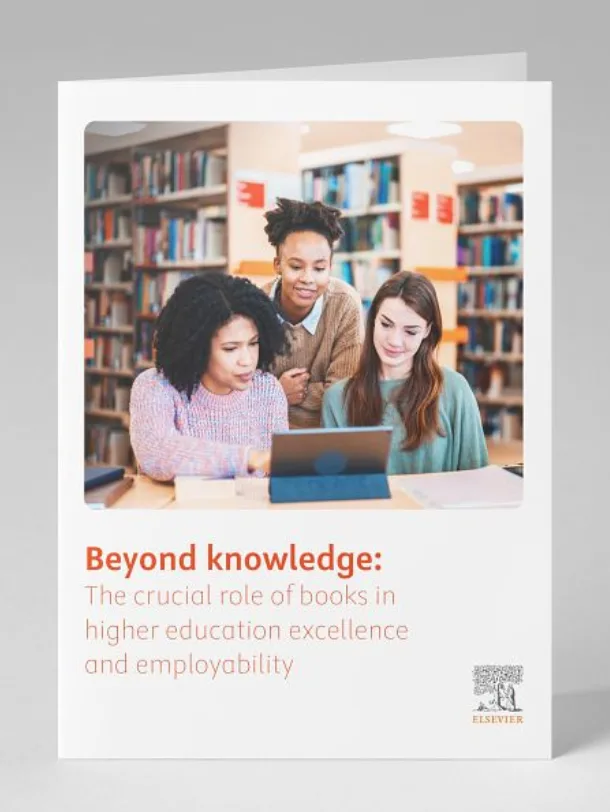 A new report from Elsevier on the value of books in educating and preparing students for a research career