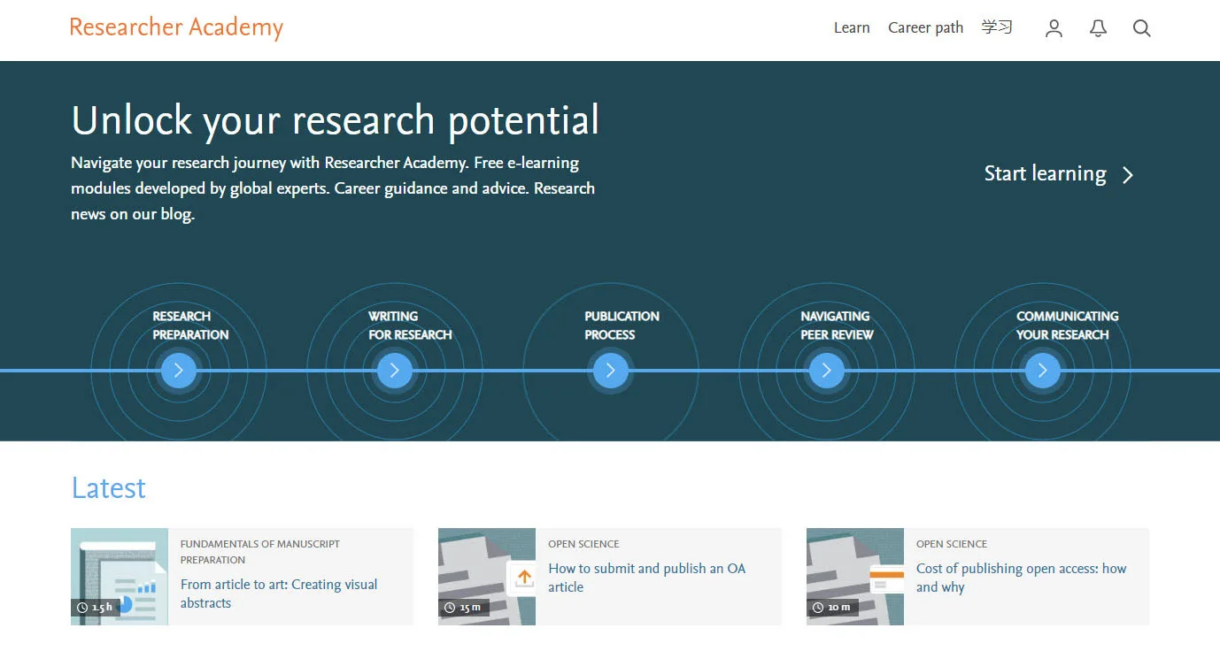 elsevier research academy