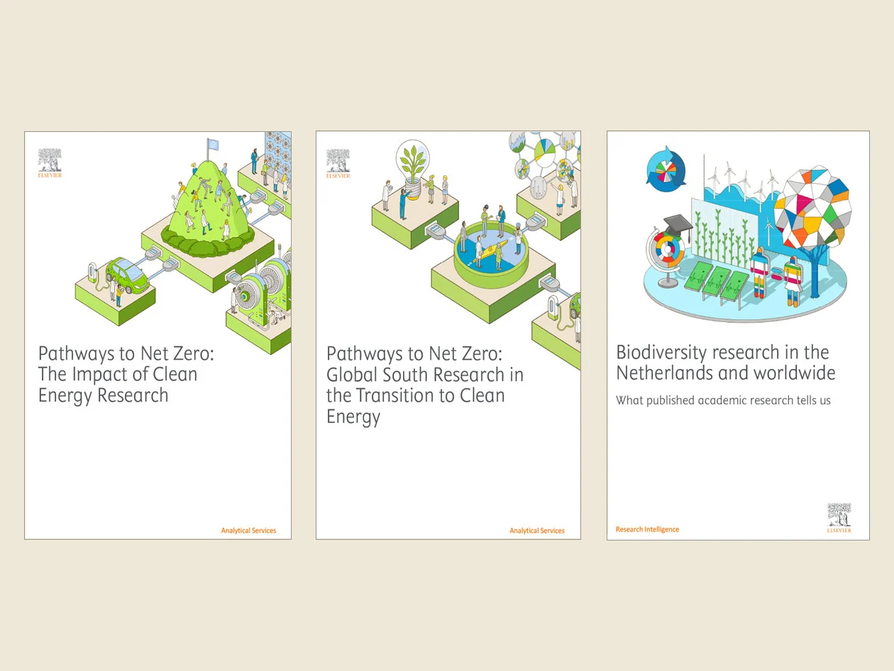 Climate Change Report cover images