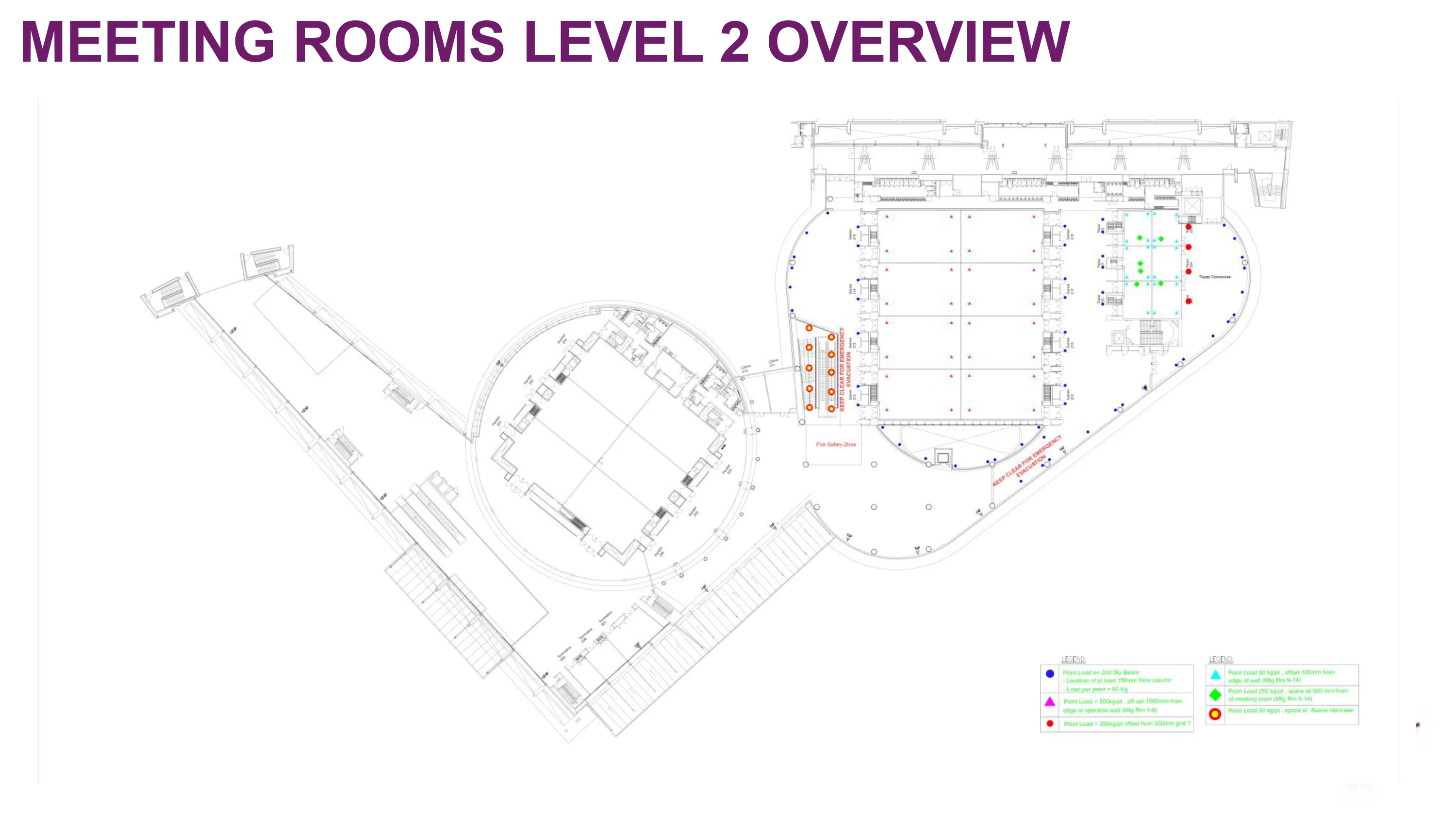 Singapore Expo Visitor Info Map - Meeting Rooms