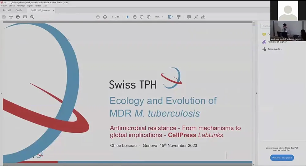 Chloe Loiseau - Ecology and evolution of multidrug-resistant M. tuberculosis video image