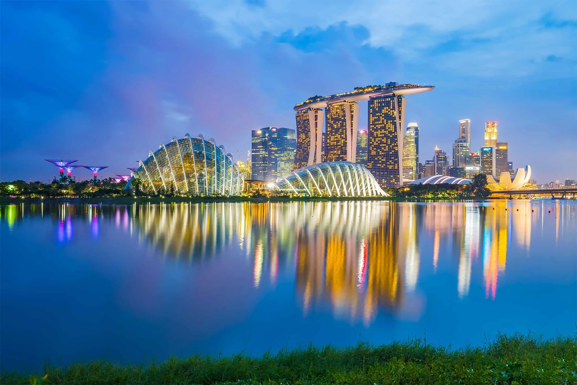 Singapore skyline