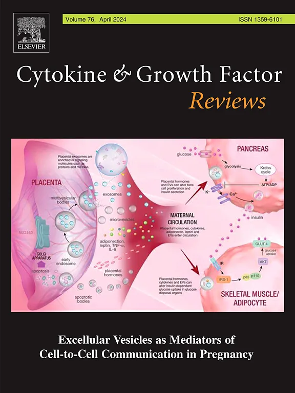 Cytokine and Growth Factor Reviews cover