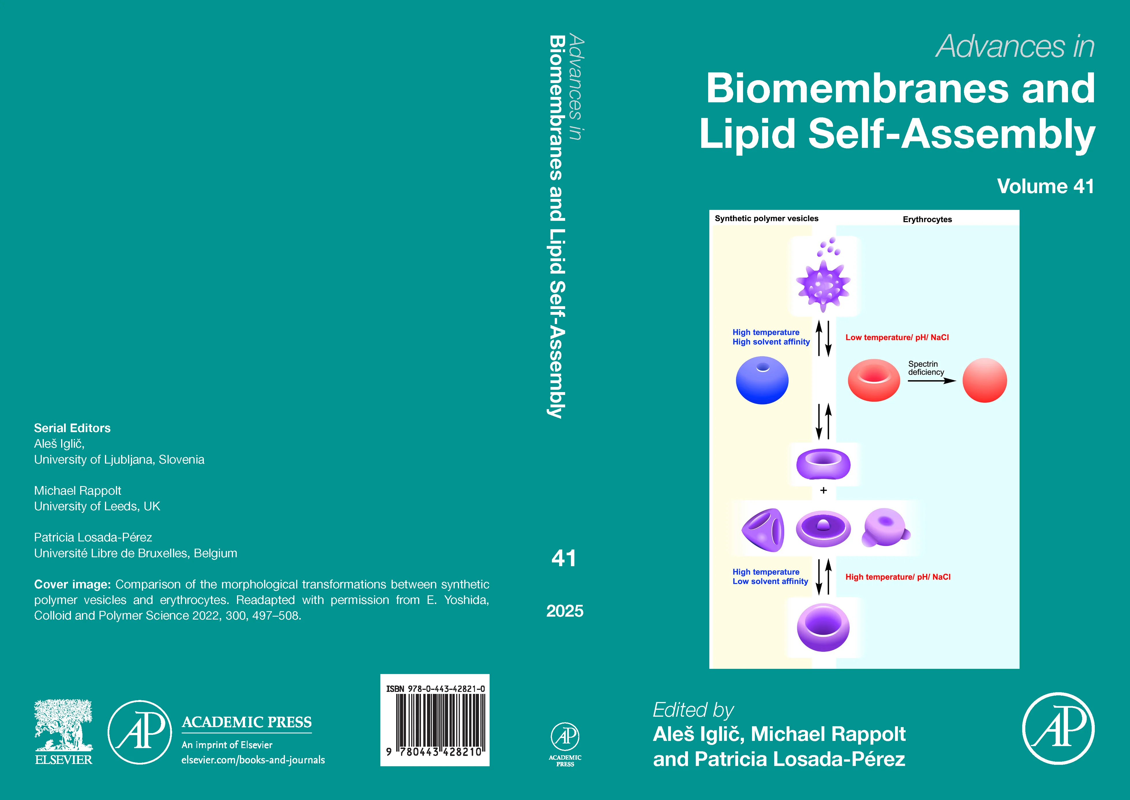 Advances in Biomembranes and Lipid Self-Assembly cover
