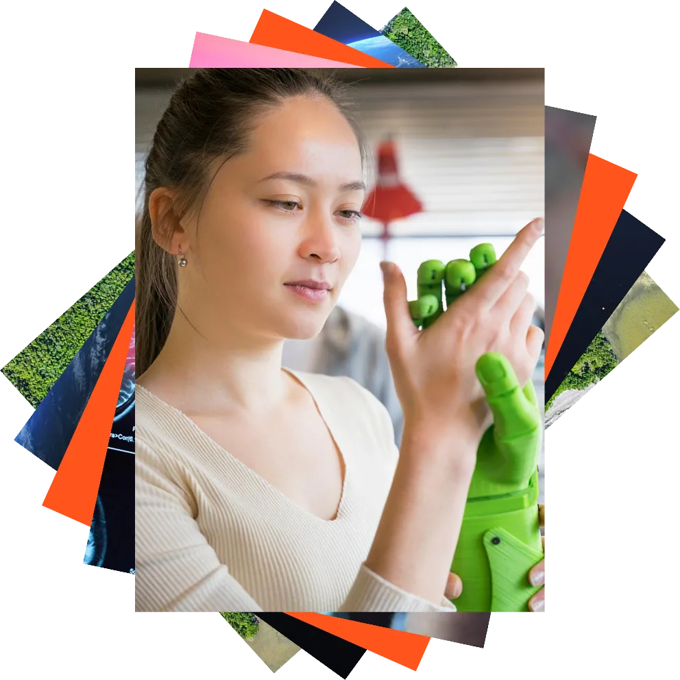 Man with a medical device