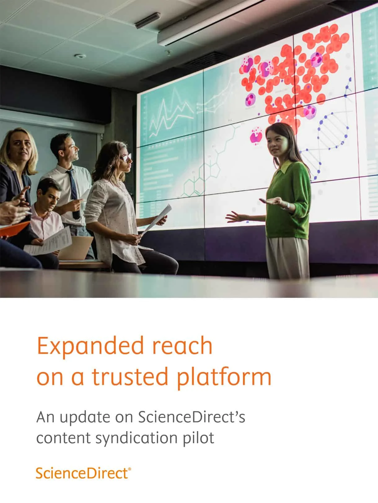 ScienceDirect report : Expanded reach on a trusted platform