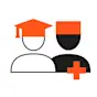 Nursing and health education persona picto