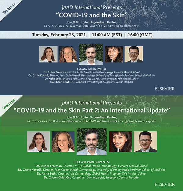 JAAD International webinar: Covid-19 and the Skin