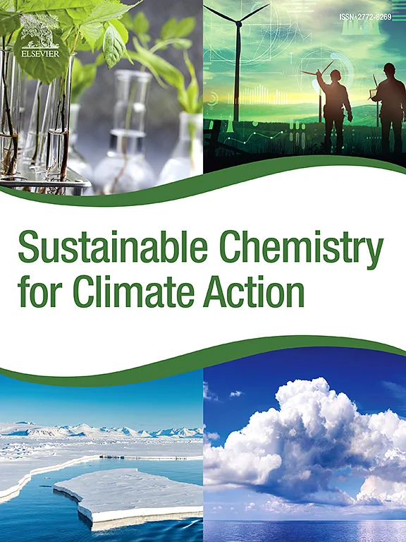 Sustainable Chemistry for Climate Action