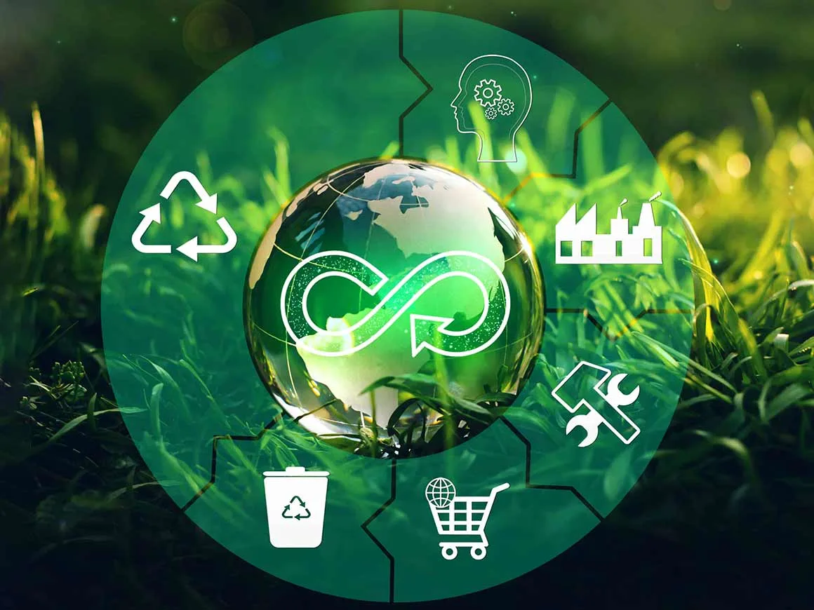 Circular economy illustration