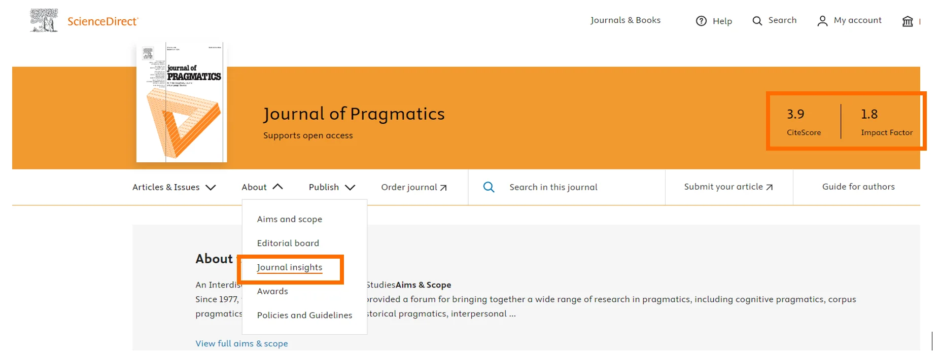  Metrics example screenshot