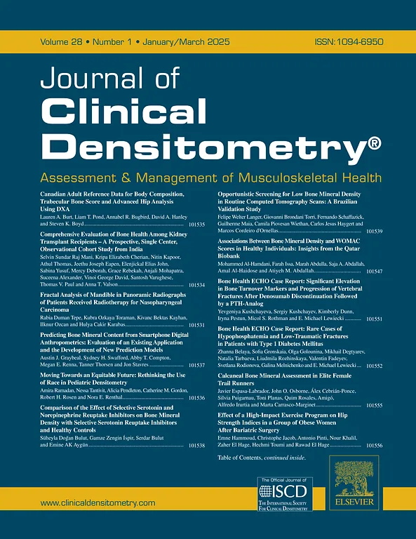 Journal of Clinical Densitometry