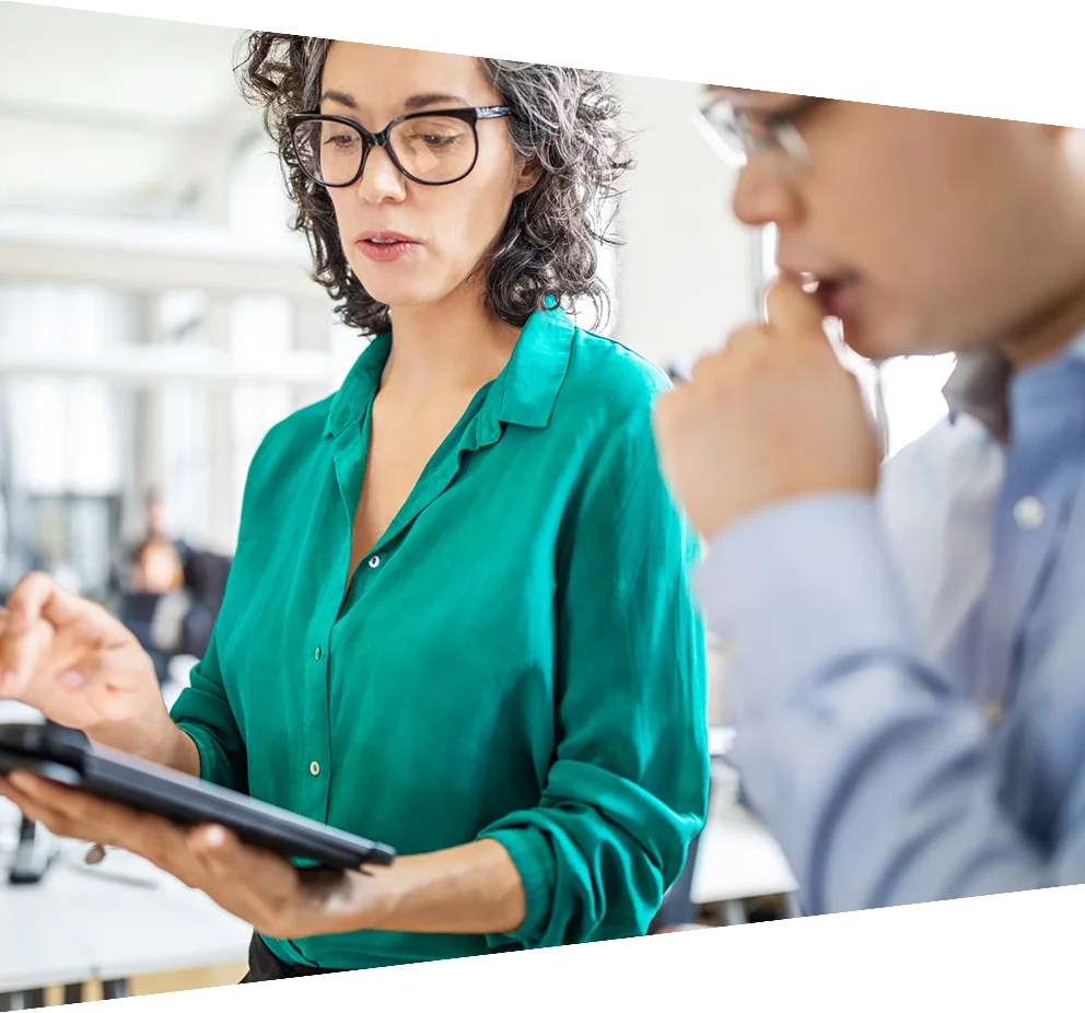 Business people having a meeting in office