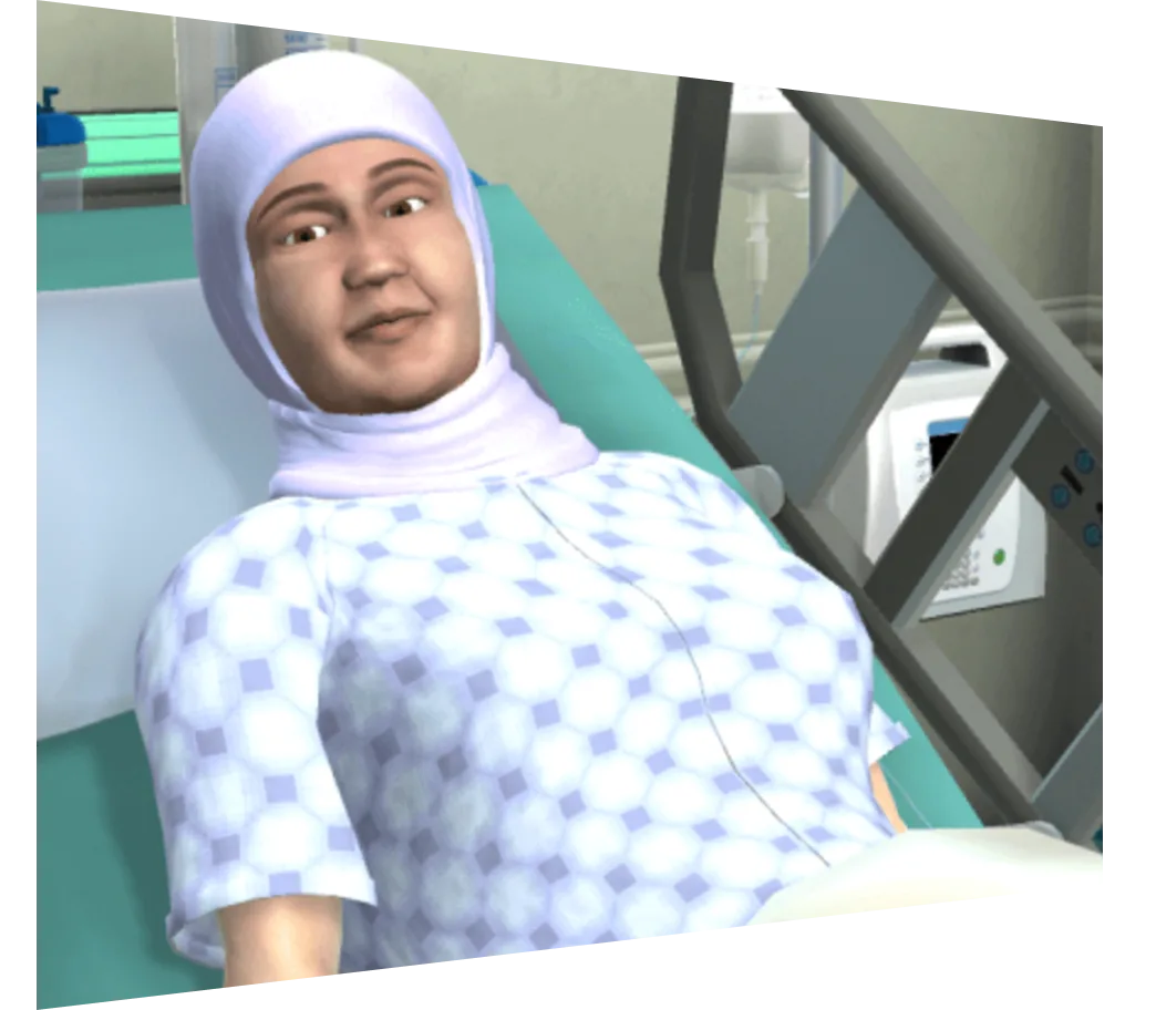 Fatima Khan in Shadow Health