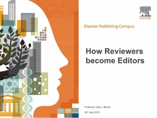 Book Cover of 'How Reviewers become Editors'