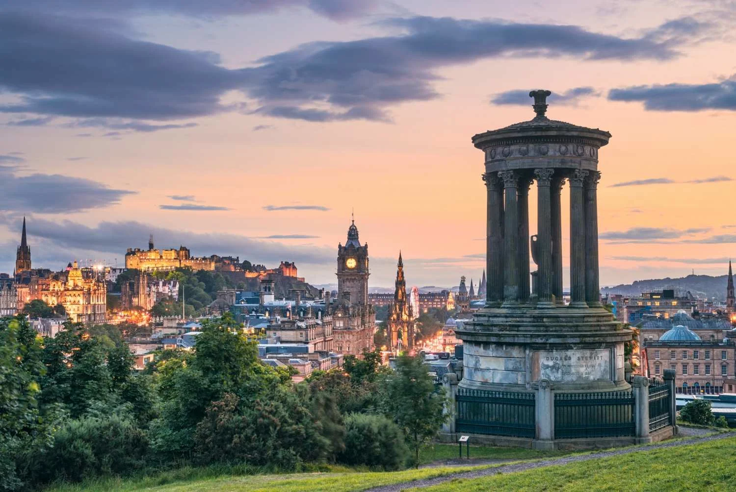 Edinburgh: View from Calton Hill