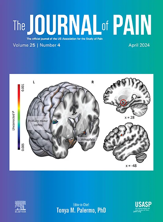 Sample cover of Journal of Pain 