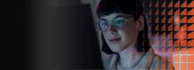 Women working on a computer