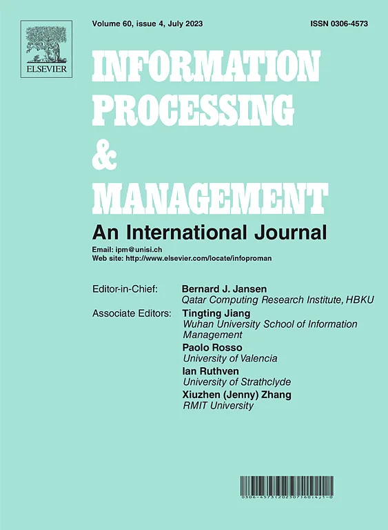 Information processing & management journal