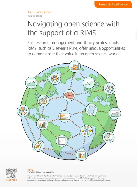 Report cover - Navigate open science with the support of a RIMS