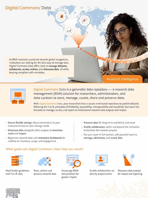 Digital Commons Data fact sheet