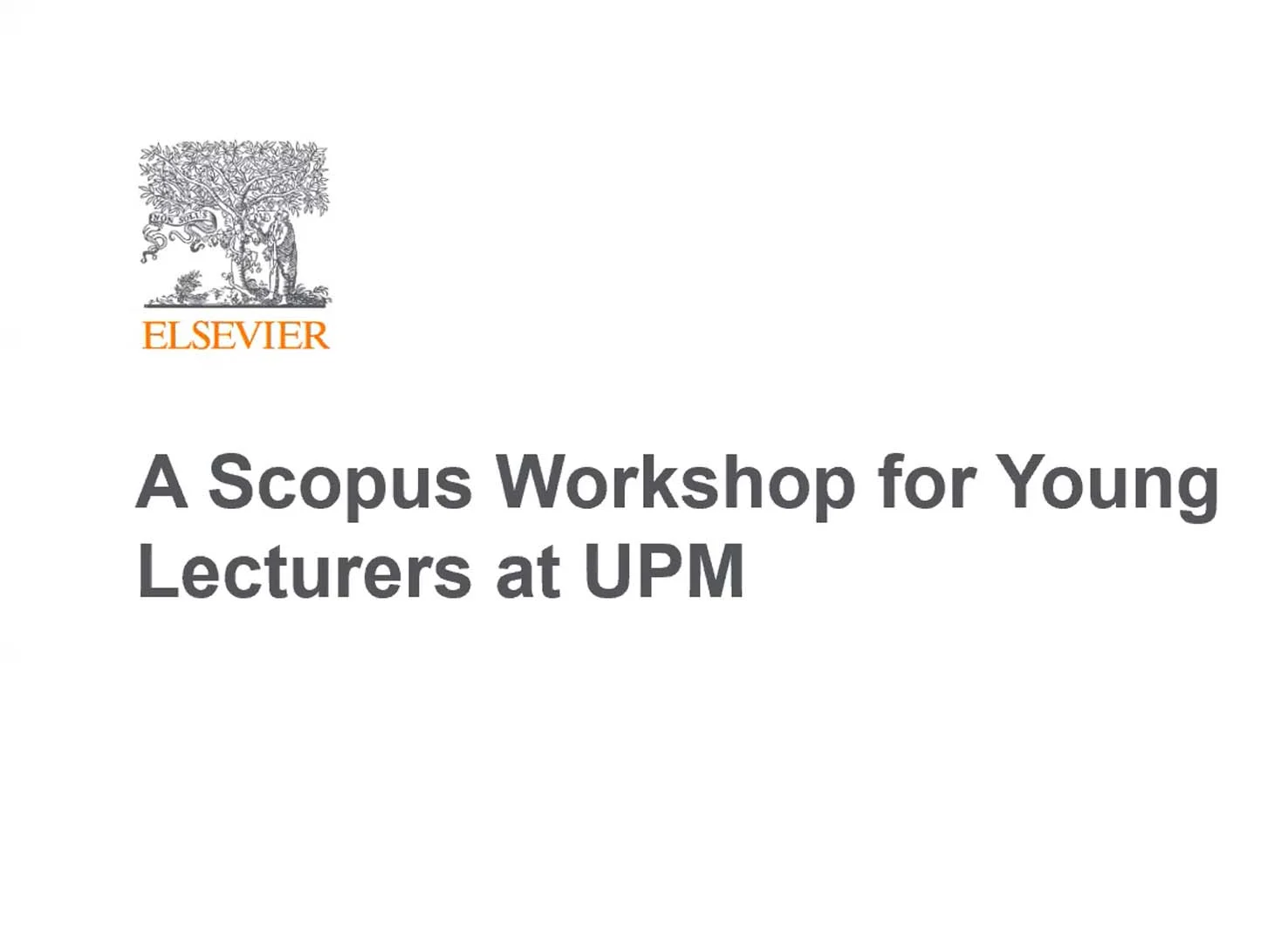 Scopus young lecturers Korean Video
