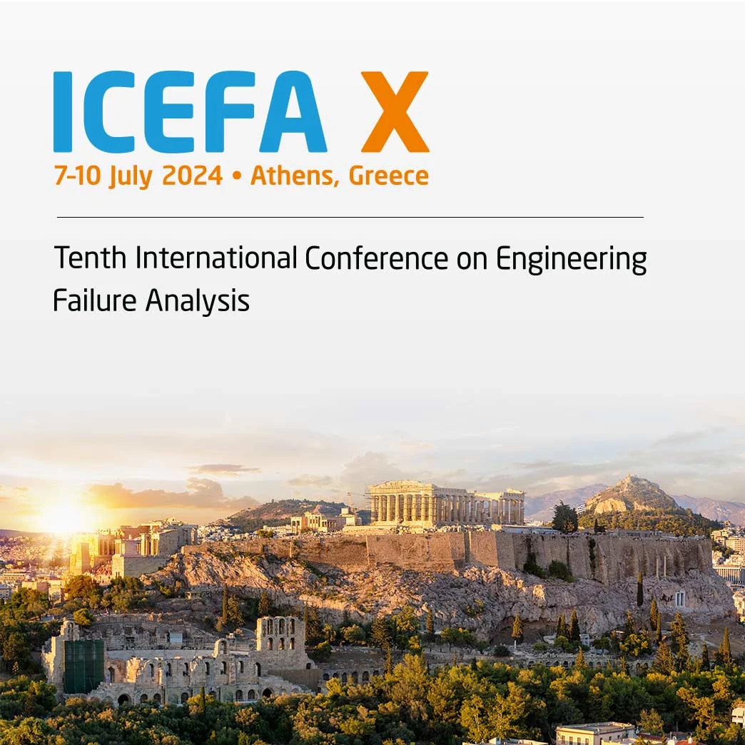 Logo for Tenth International Conference on Engineering Failure Analysis 2024 conference