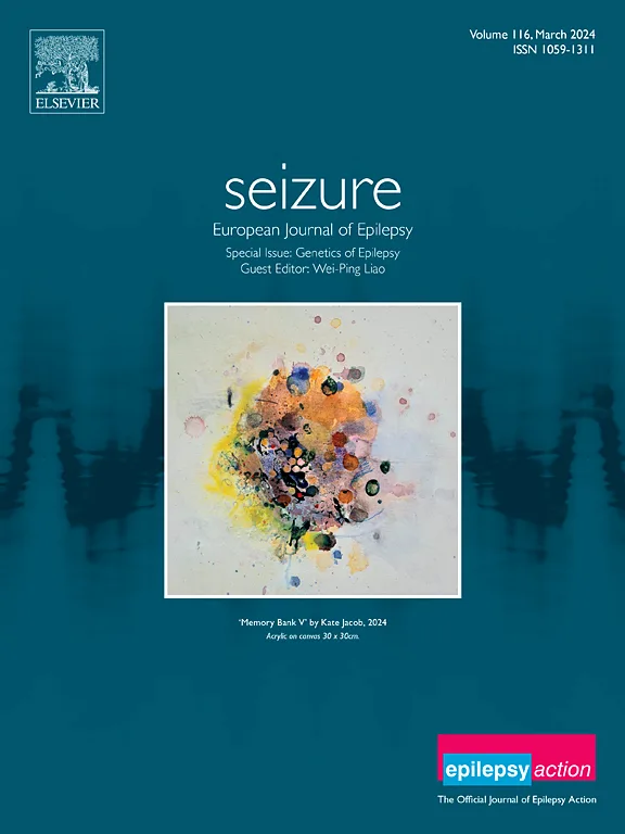 Sample cover of Seizure – European Journal of Epilepsy