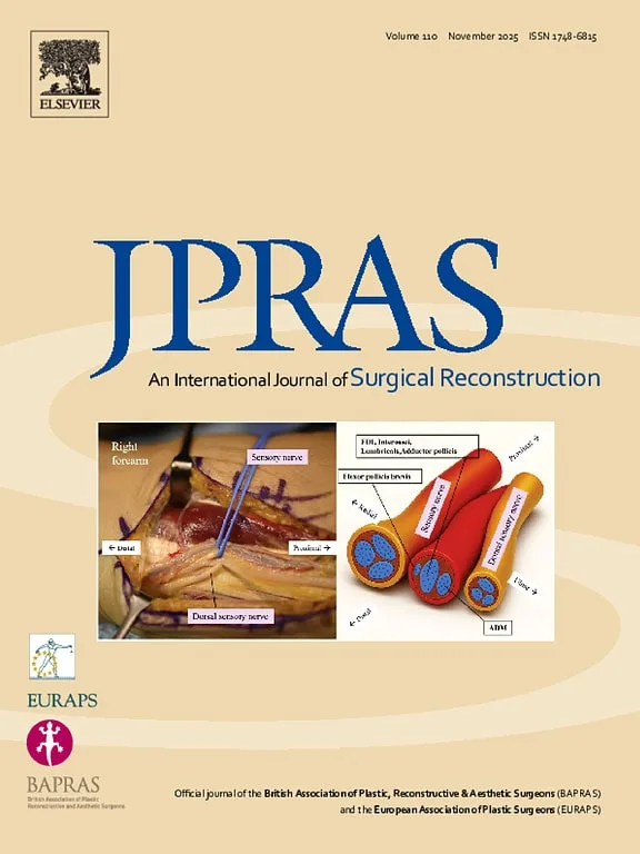 Journal of Plastic, Reconstructive and Aesthetic Surgery cover