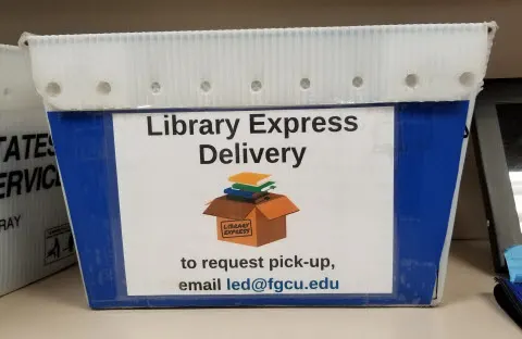 Library Express Delivery box