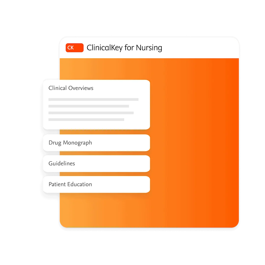 Clinical Decision Support ClinicalKey for Nursing Elsevier