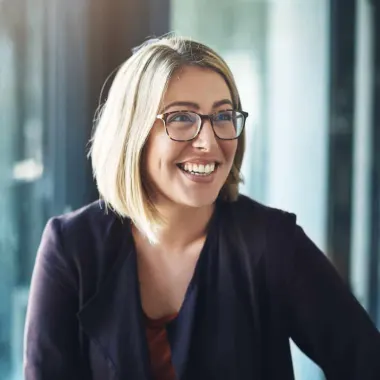 Public Relations Business woman smiling 