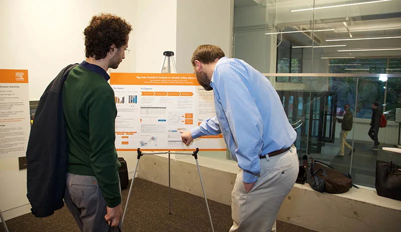 Dr. Thomas Woodcock talks about his poster