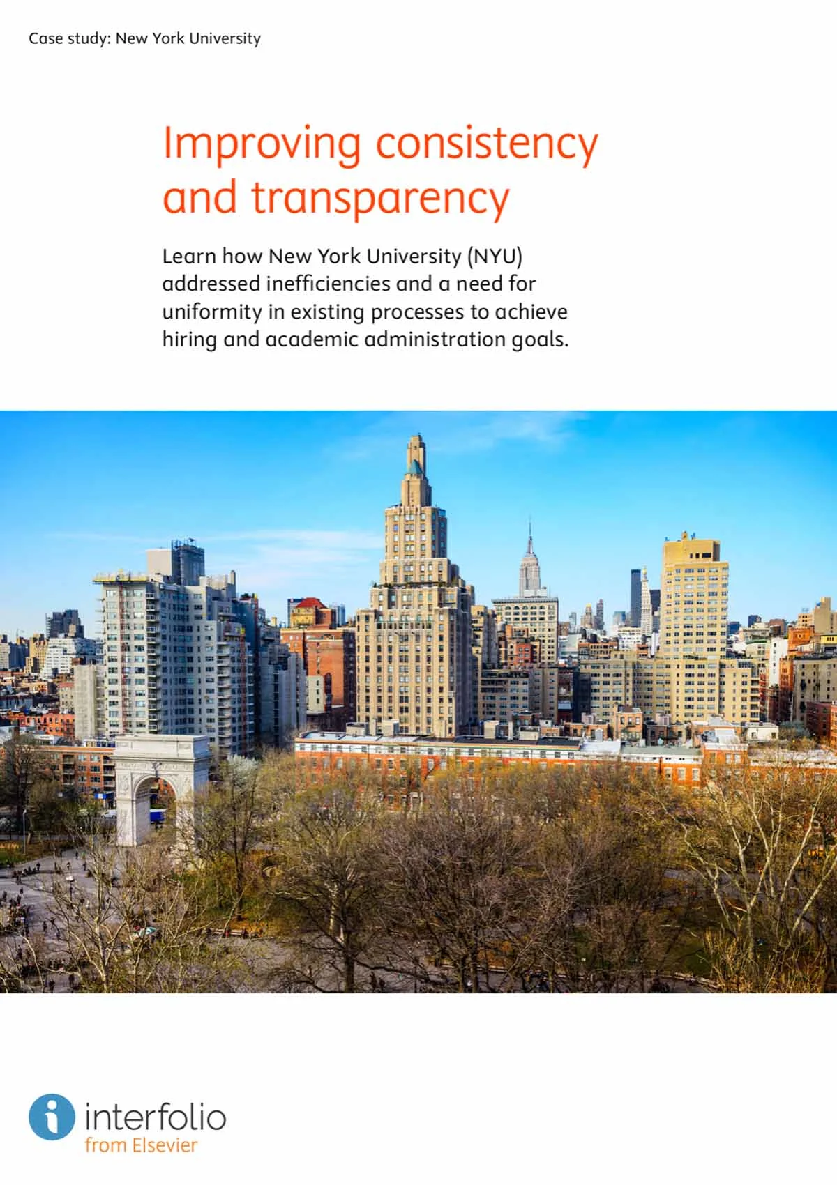 Case Study: New York University cover