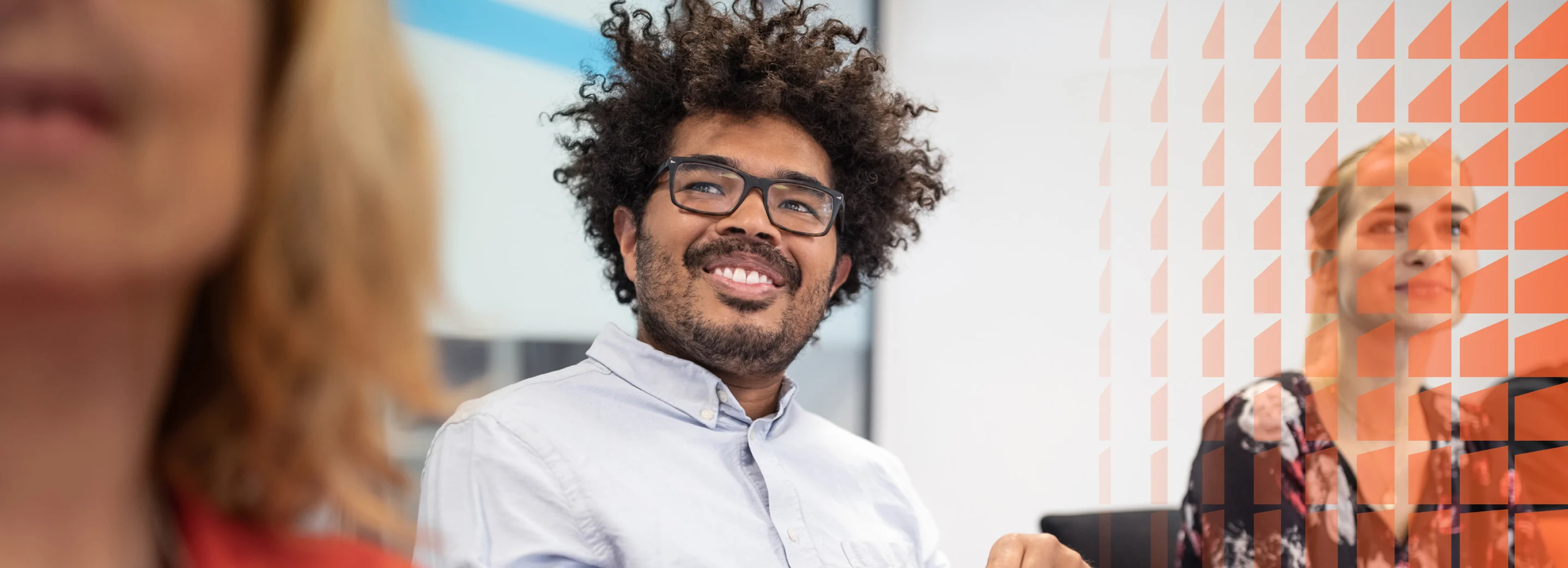 Multi ethnic business meeting