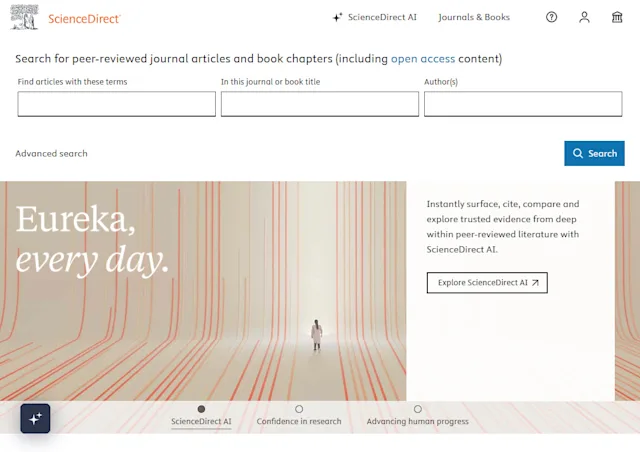 Sciencedirect Club ScienceDirect: a general introduction