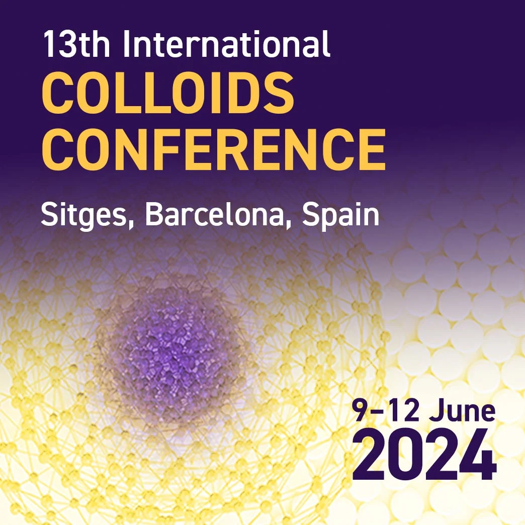 Logo for 13th International Colloids Conference 2024