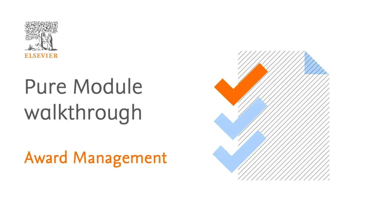 Award management module