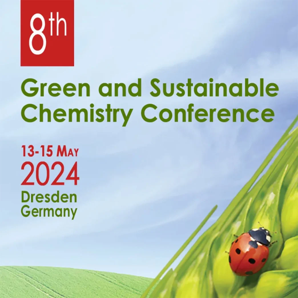 Logo for 8th Green and Sustainable Chemistry Conference 2024