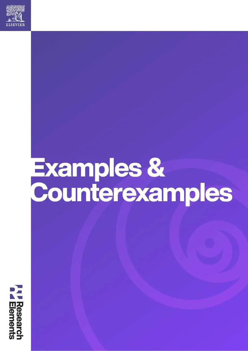 Examples and Counterexamples journal cover