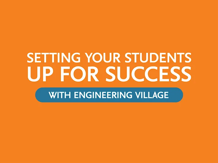 关于 Engineering Village | 用于解答工程问题的搜索和发现平台 | Elsevier