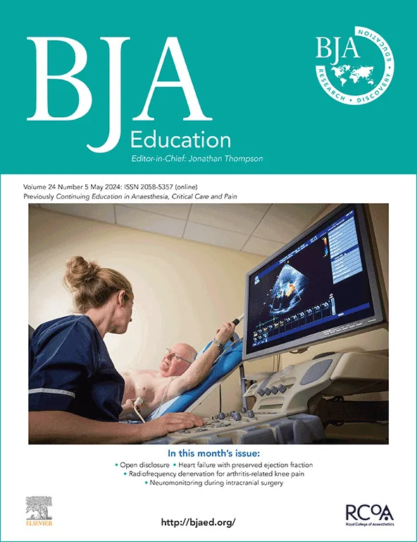 Sample cover of BJA Education