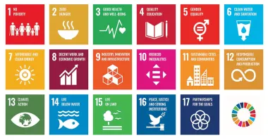 The 17 United Nations’ Sustainable Development Goals