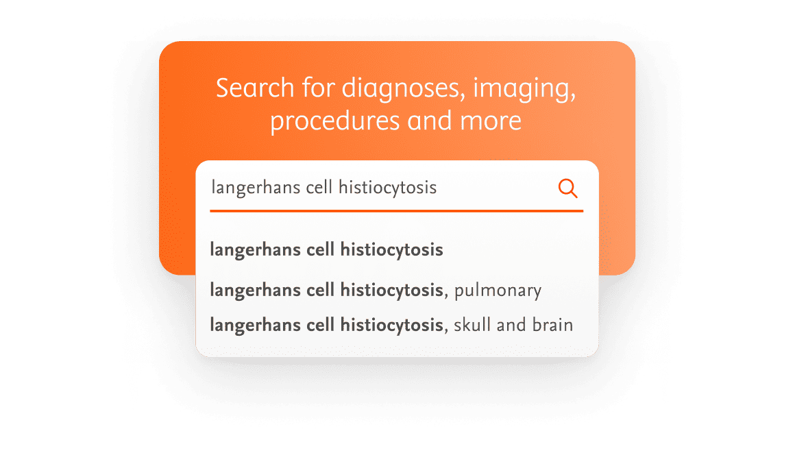 Search for diagnoses